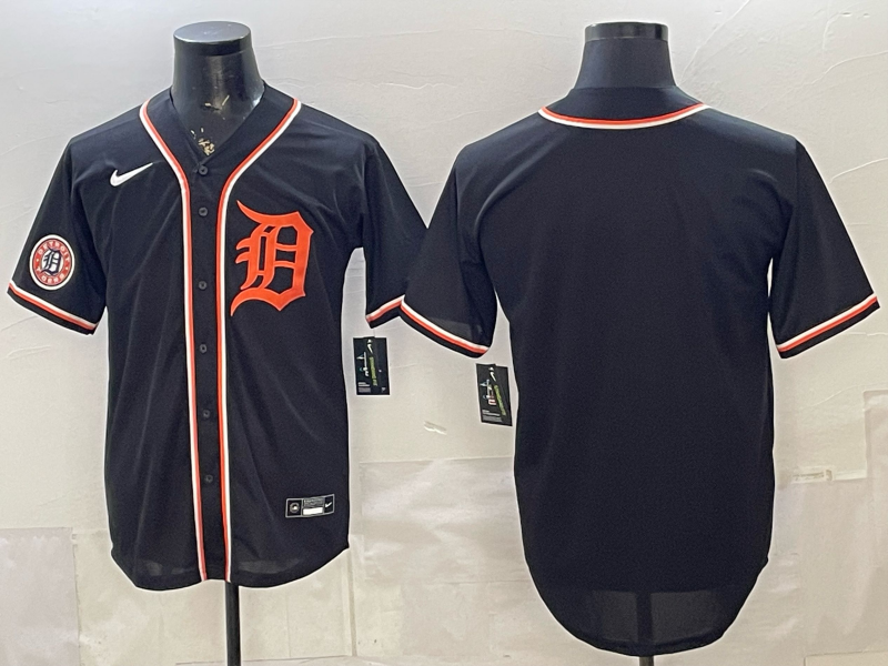 Men Detroit Tigers blank black Nike 2026 MLB Jersey 05180026